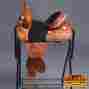 Chstw101bzmred-13 C101bzmr-a Western Hilason Classic Child Treeless Barrel Racing Trail Saddle 13