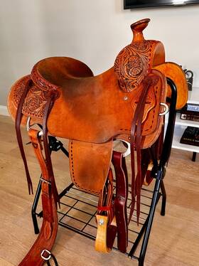 Sca155c6369 Cactus 15.5 Inch Ranch Saddle Nearly New