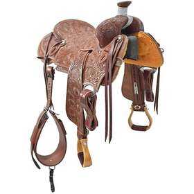 Cactus Sca16srran3054ft New 16 Inch Saddlery Ranch Saddle With Lewis Tree Code