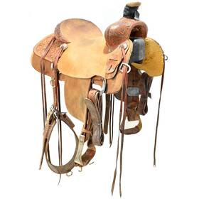 U145sca522008 Cactus Used 14.5 Inch Ranch Saddle Code