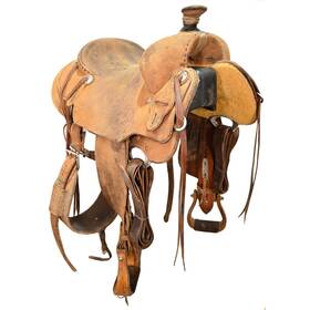 U15scaranrobs Cactus Used 15 Inch Ranch Saddle Code