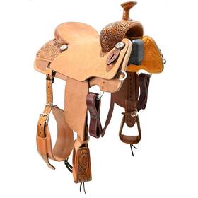 U15scatr5076 Cactus New 15 Inch Team Roping Saddle Code