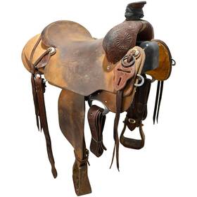 U16sca3103 Cactus Used 16 Inch Ranch Saddle Code