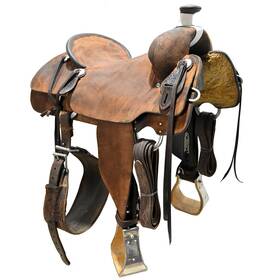 U16scaranropr Cactus Used 16 Inch Ranch Saddle Code