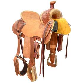 U16circlelran12 Circle L Saddle Company Used 16 Inch Ranch Code