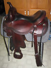 Circle Wide Walnut Treeless Western Saddle