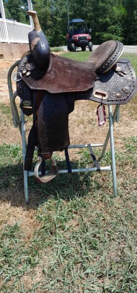 20233584 Circle Y 15 Inch Martha Josey Ultimate Legend Barrel Saddle