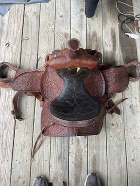 250387804 Circle Y Vintage 1978 C Saddle Read Full Description