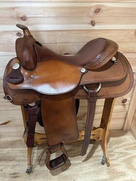 2665 Circle Y 16 Inch Reiner Western Saddle Model