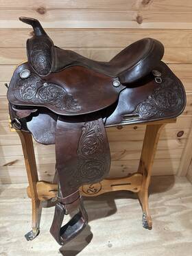 3148 Circle Y 15 Inch Park And Trail Western Saddle Model