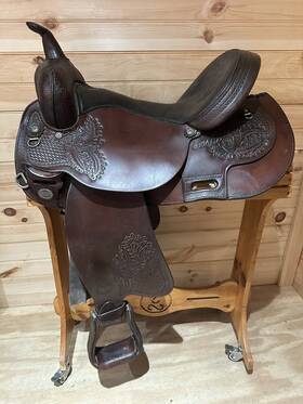 3603 Circle Y 16 Inch Park And Trail Western Saddle Model Fqhb