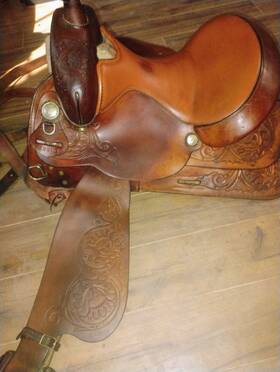3994 Circle Y Trail And Pleasure 17 Inch Saddle