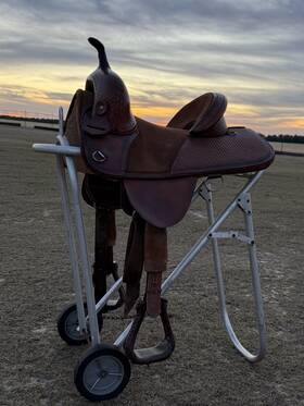 5018340u Circle Y Bob Marshall Sports Saddle Treeless