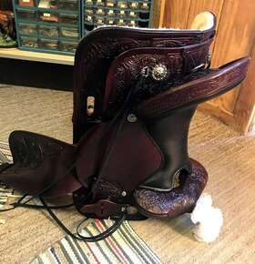 Circle Y 762786491983 Beautiful New Western Saddle 16in Seat Trail/pleasure Flex Tree/full