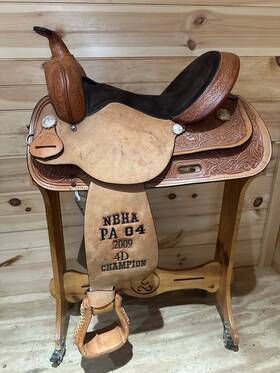6210 Circle Y High Horse 15 Inch Proven Barrel Racing Saddle Model