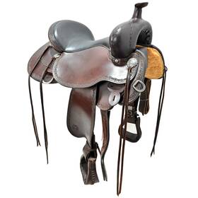U17cytrlflex Circle Y Used 17 Inch Flex2 Trail Saddle Code