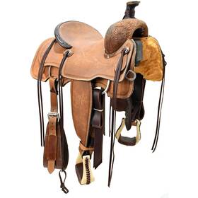 U2122-9401-05 Circle Y Used 14 Inch Ranch Saddle Code