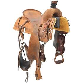 U155codycan88 Cody Cansler Used 15.5 Inch Ranch Saddle Code