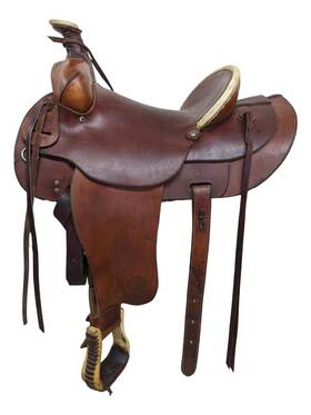 806-7128 Consignment 15 Inch Used Colorado Saddlery Western Ranch Saddle