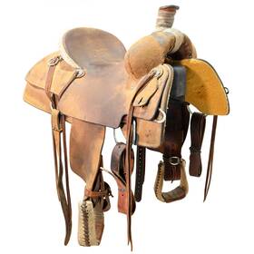 U16chranrorw Coolhorse Used 16 Inch Ranch Saddle Code