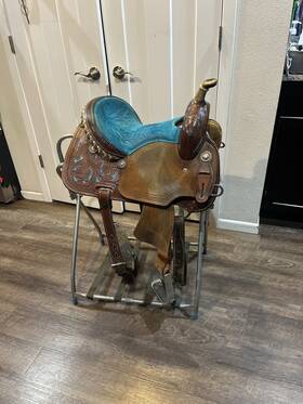 1234557 Corriente Youth Barrel Saddle 13.5 Inch
