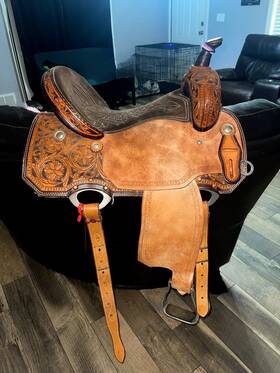 Corriente Saddle Company 151873 16ft Barrel 16 Inch Horse