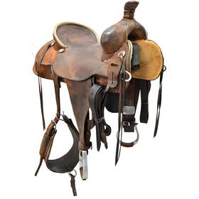 Corriente Saddle Shop U155corrirrofro Used 15.5 Inch Ranch Roping Code