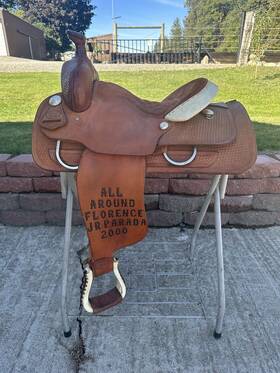 43799 Courts Horse Tack - 14 Inch All Around Western Saddle