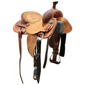 U13courtsbr14sp Courts Used 13 Inch Barrel Racing Saddle Code