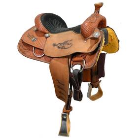 U14cctrhphd Cowboy Classic Saddlery Used 14 Inch Trophy Team Roping Saddle Code