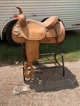 218-4 Crates 16 Inch Trail Saddle Model
