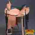 Hsdf107-17 Df107-a Western Hilason Wide Gullet Draft Trail Endurance Horse Riding Saddle 17 682269180992