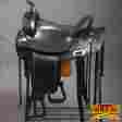 Hsdf200bk-15 Df200bk-a Western Hilason Wide Gullet Or Draft Horse Trail Endurance Saddle 15