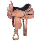 E003824 King Series Cowboy Ro Barbwire Saddle
