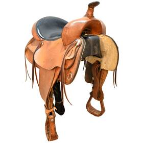 U15easyrtrl Easy Trail Used 15 Inch Rider Saddle Code
