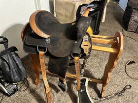 05032024 Handmade 14 Inch Barrel Saddle