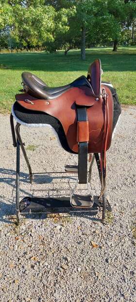 Pa-392 Handmade Orthoflex Patriot Endurance Saddle