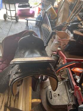 5329560348 Harris 16 Inch Show Saddle
