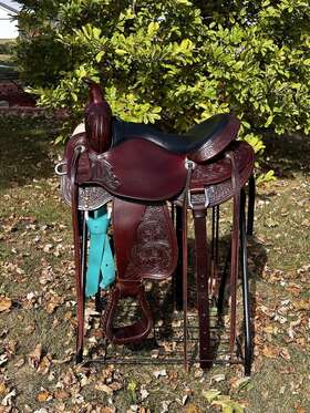 6808-1601-04 High Horse 16 Inch Oyster Creek Trail Saddle