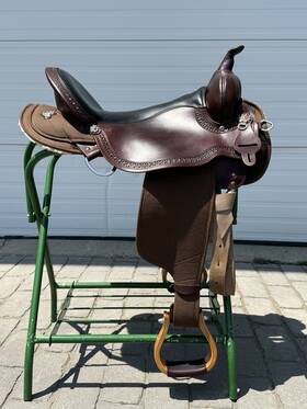 6918 High Horse Rosebud 18 Inch Cordura Western Trail Saddle