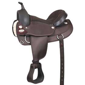 Hstt173-16 Hilason 29hs Flex Tree Western Horse Trail Pleasurein American Leather Saddle