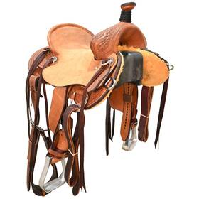 Hr125ranassoc Hr Custom Made New 12.5 Inch Youth Ranch Saddle Code