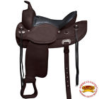 Hsdf107db-15 Hilason Western Draft Horse Saddle Wide Gullet Trail 695922082120