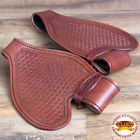 Hsfn-tw172 Hilason Replacement Short Fenders Mahogany Treeless Western Saddle 792484358561