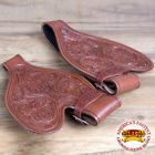 Hsfn-tw176 Hilason Replacement Short Fenders Mahogany Treeless Western Saddle 792484358585