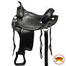 Hsgs116bk-17 Hilason Gaited Western Flex Trailpleasure Endurance Saddle Black 695922172913