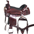 Hslp101-16-m2 Great American Western Leather Horse Saddle Roping Trail 695922161566