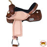 Hslp111-16 Great American Western Horse Saddle Leather Barrel Racing 695922164239