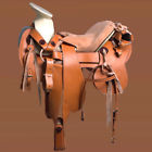 Hsmx112xyz-16 Hilason Used Mexican Charro Horse Saddle Riding Leather 695922160538