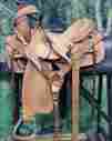 Hsos712bhpa326-16 Western Hilason Cutter Cutting Roping Ranch Trail Saddle W Bridle Breast Collar